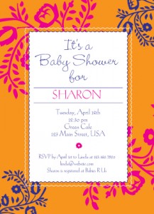 baby shower invitations