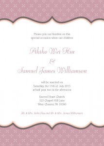 vintage wedding invitations