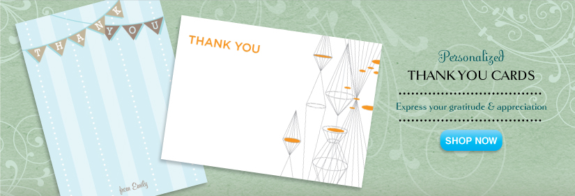 shop thank you card