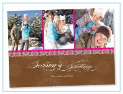 Modern Holiday Photo Cards
